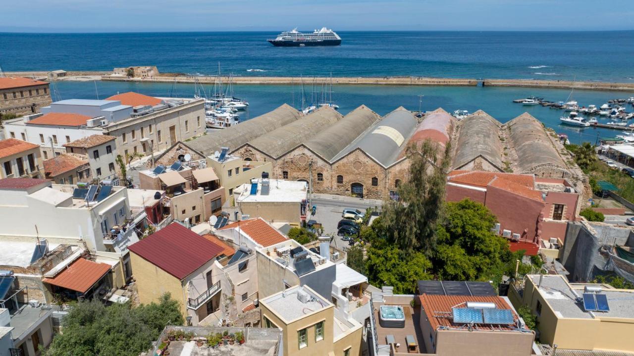 Aretousa Studio Chrissi Akti Chania Exterior foto
